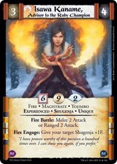 Isawa Kaname, Advisor to the Ruby Champion FOIL
